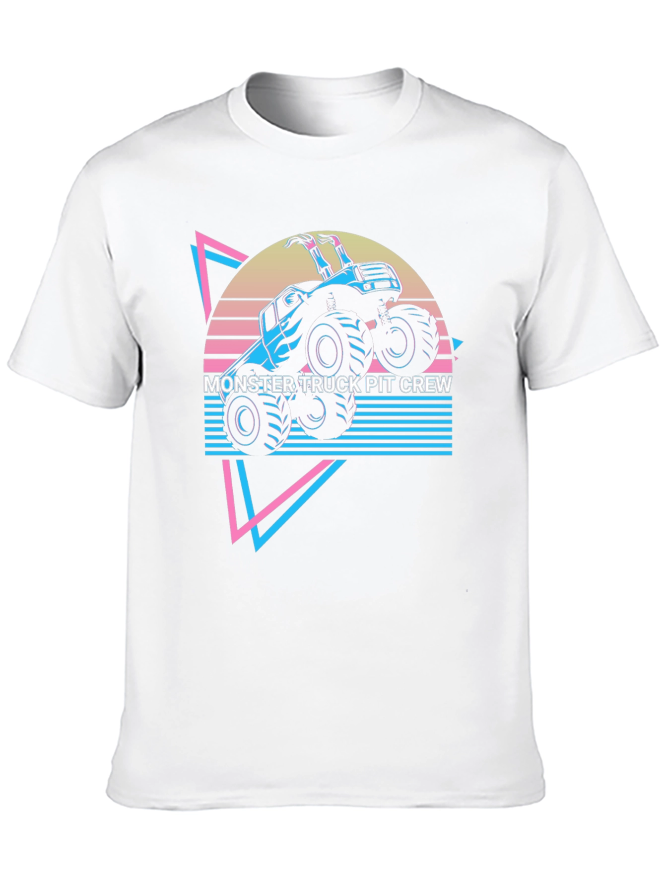 Monster Truck Pit Crew Graphic Tee