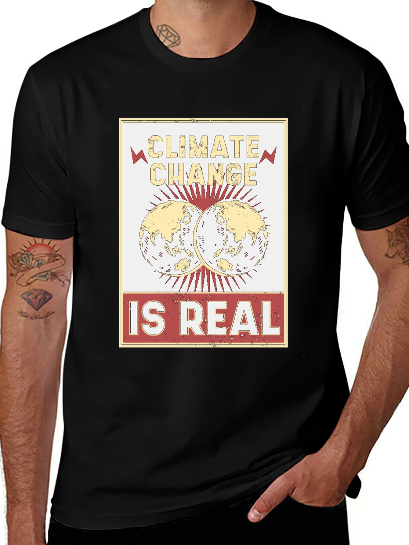 Climate Change is Real T-Shirt