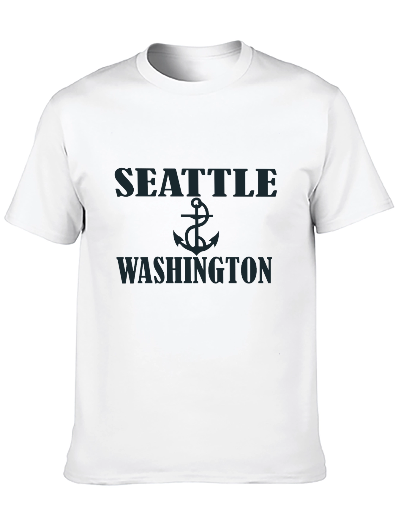 Seattle Washington Anchor Graphic T-Shirt