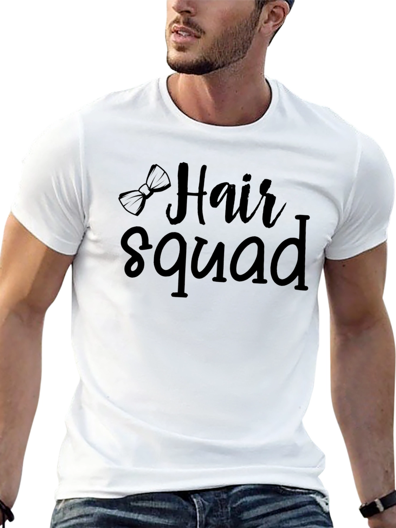 Hair Squad Tee - Stylish Hairdresser T-Shirt