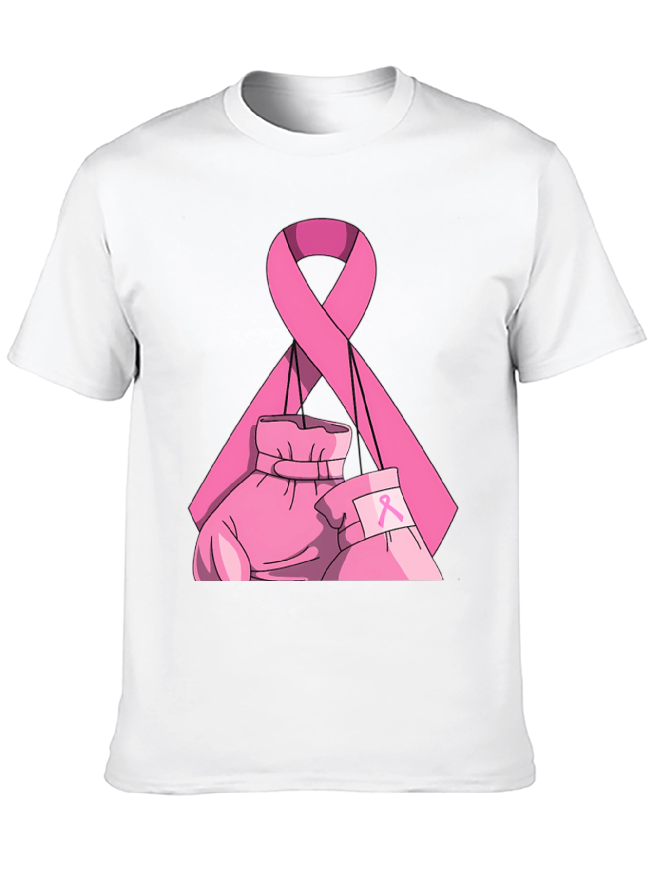 Fight Like a Girl Breast Cancer Awareness T-Shirt