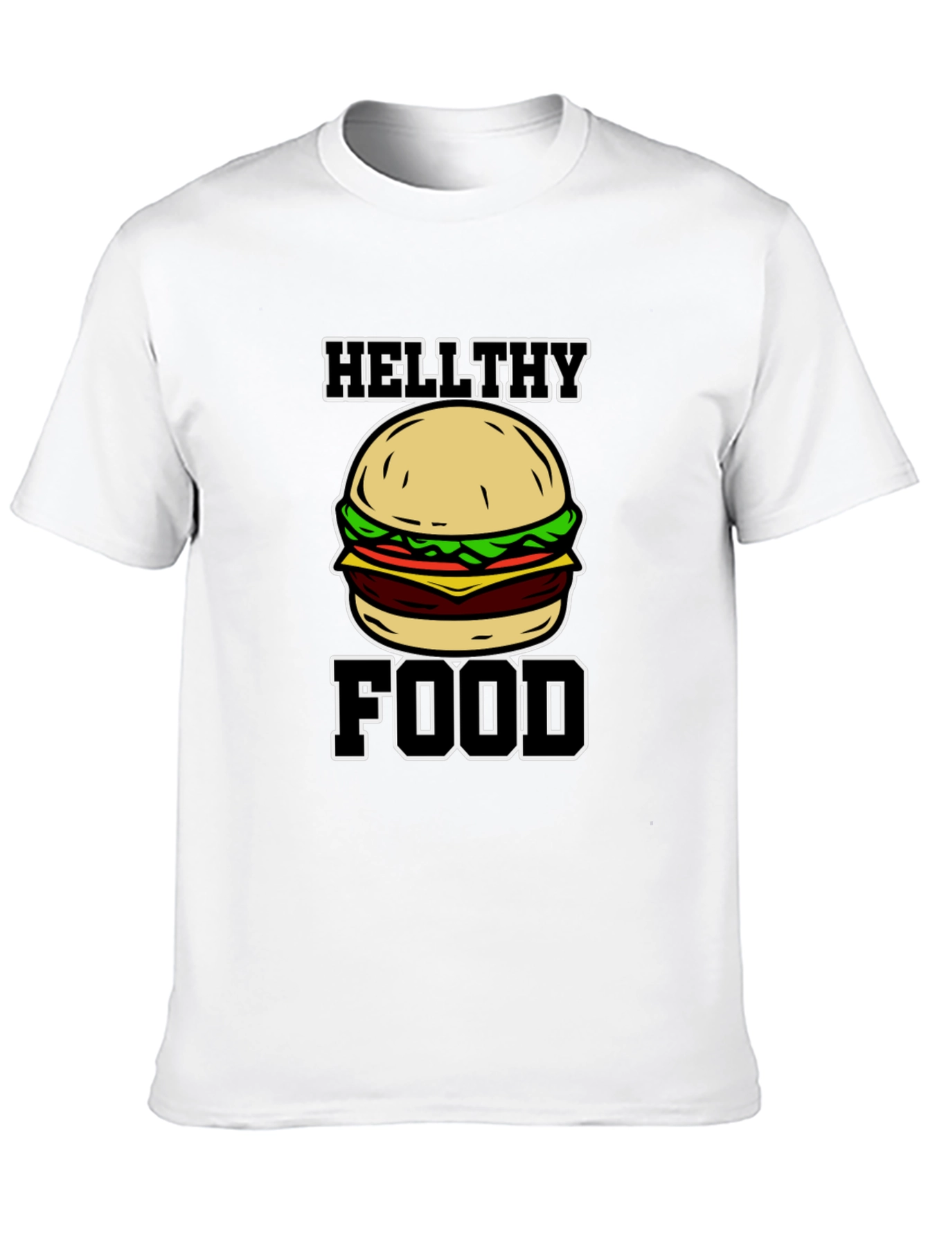 Hellthy Food Graphic T-Shirt