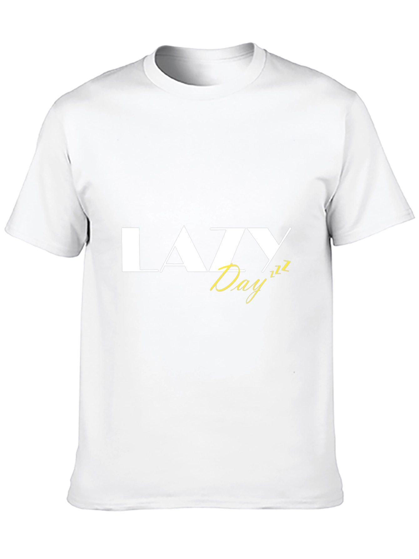 Lazy Day Graphic Tee - Casual Comfort