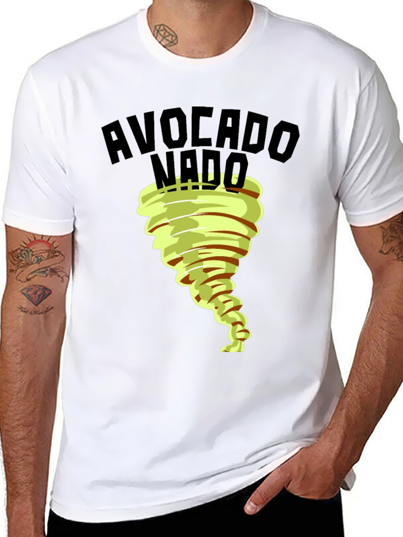 Avocado Nado Funny Graphic Tee