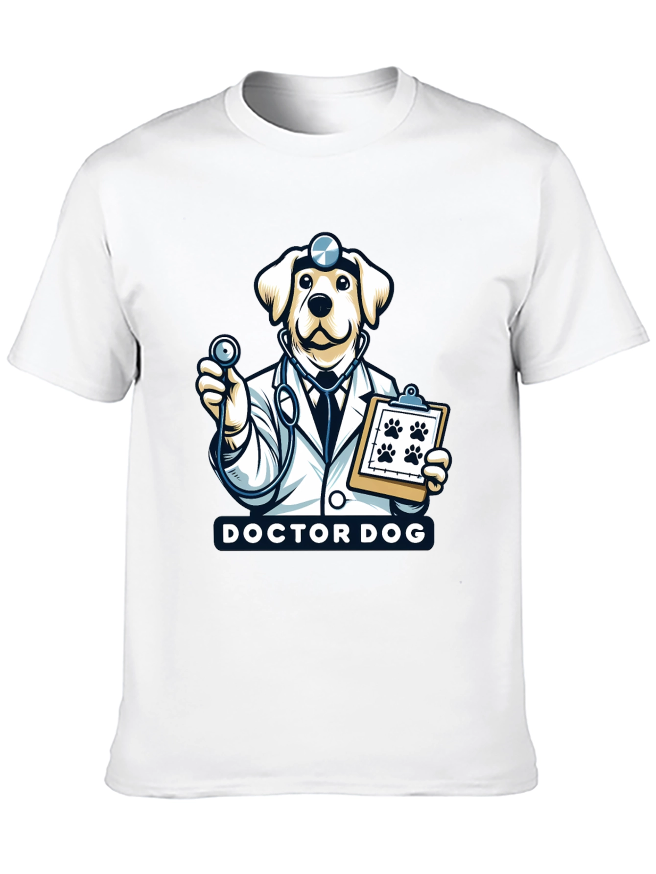 Doctor Dog T-Shirt - Cute Veterinarian Animal Tee