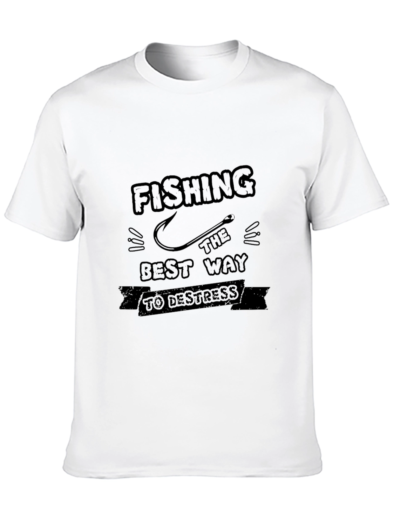 Fishing The Best Way to Destress T-Shirt