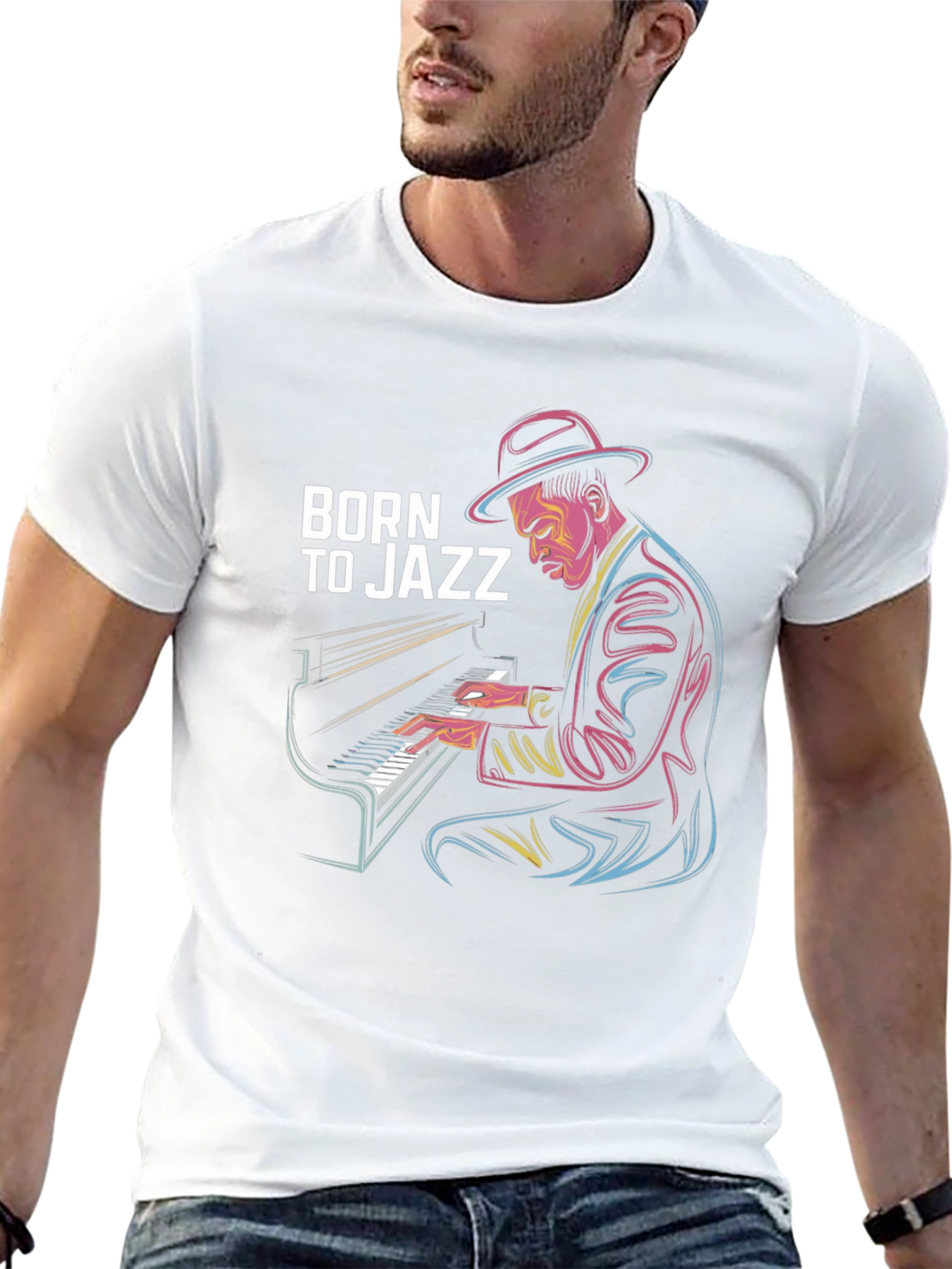 Born To Jazz Graphic Tee