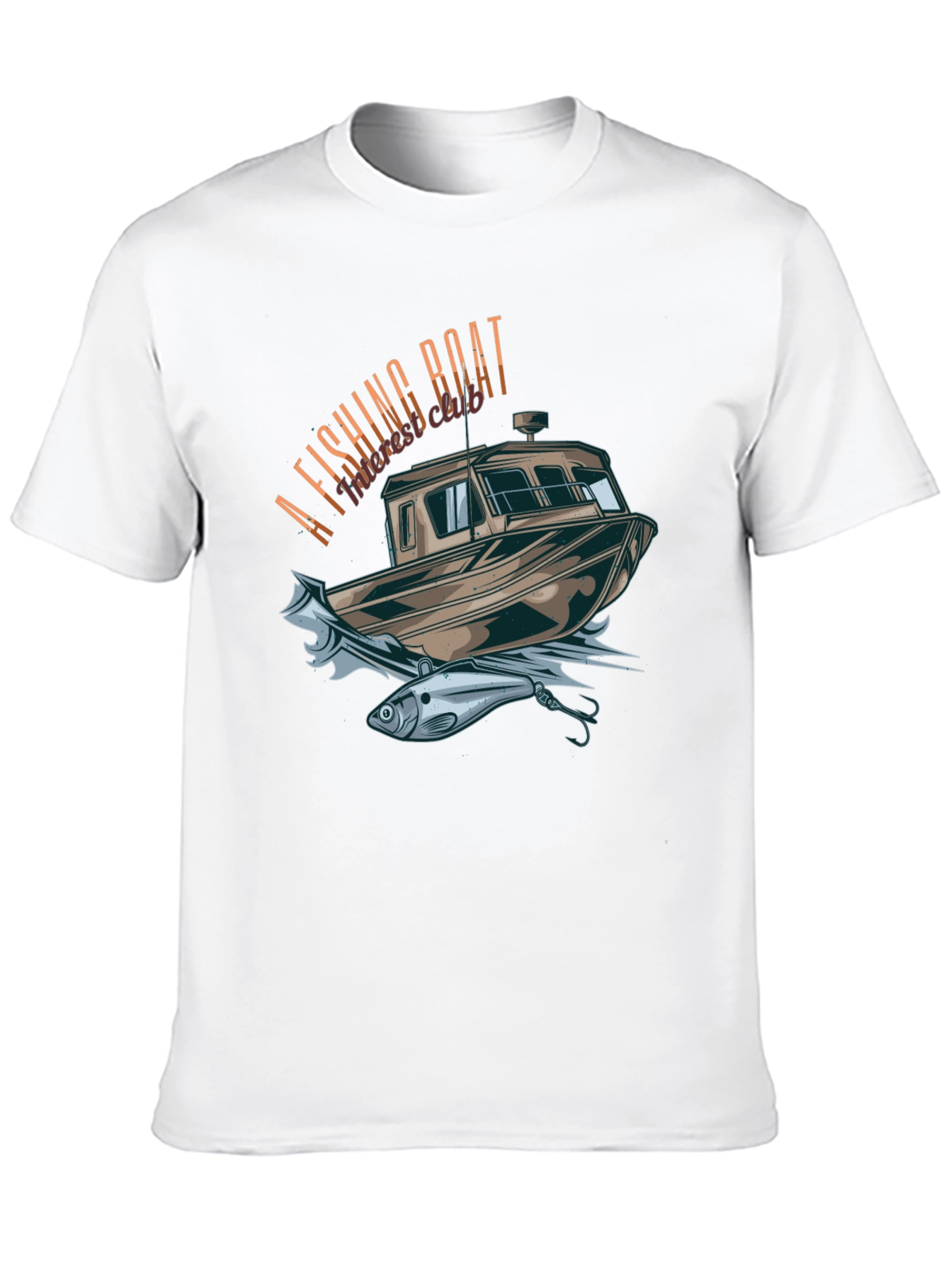 Fishing Boat T-Shirt - Anglers Club Tee