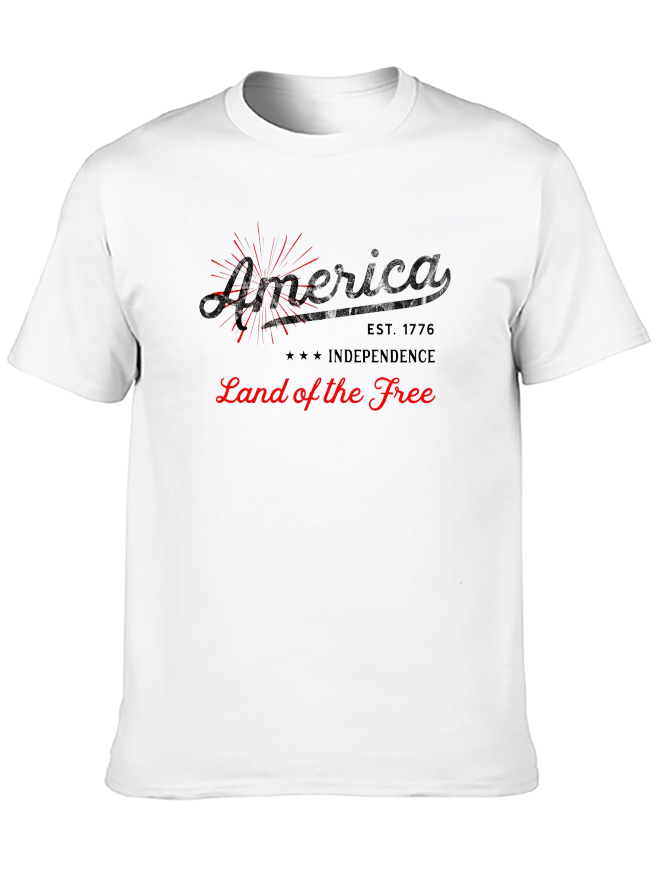 America Land of the Free Graphic Tee