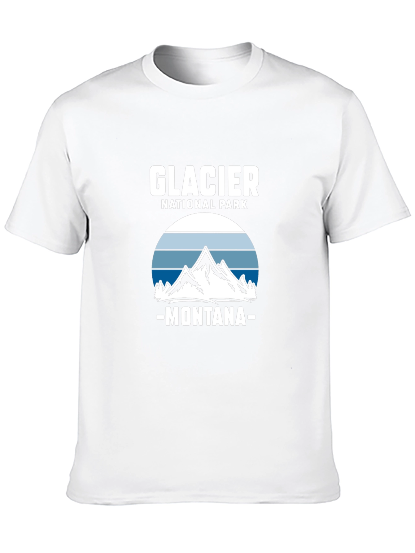 Glacier National Park Montana Graphic Tee