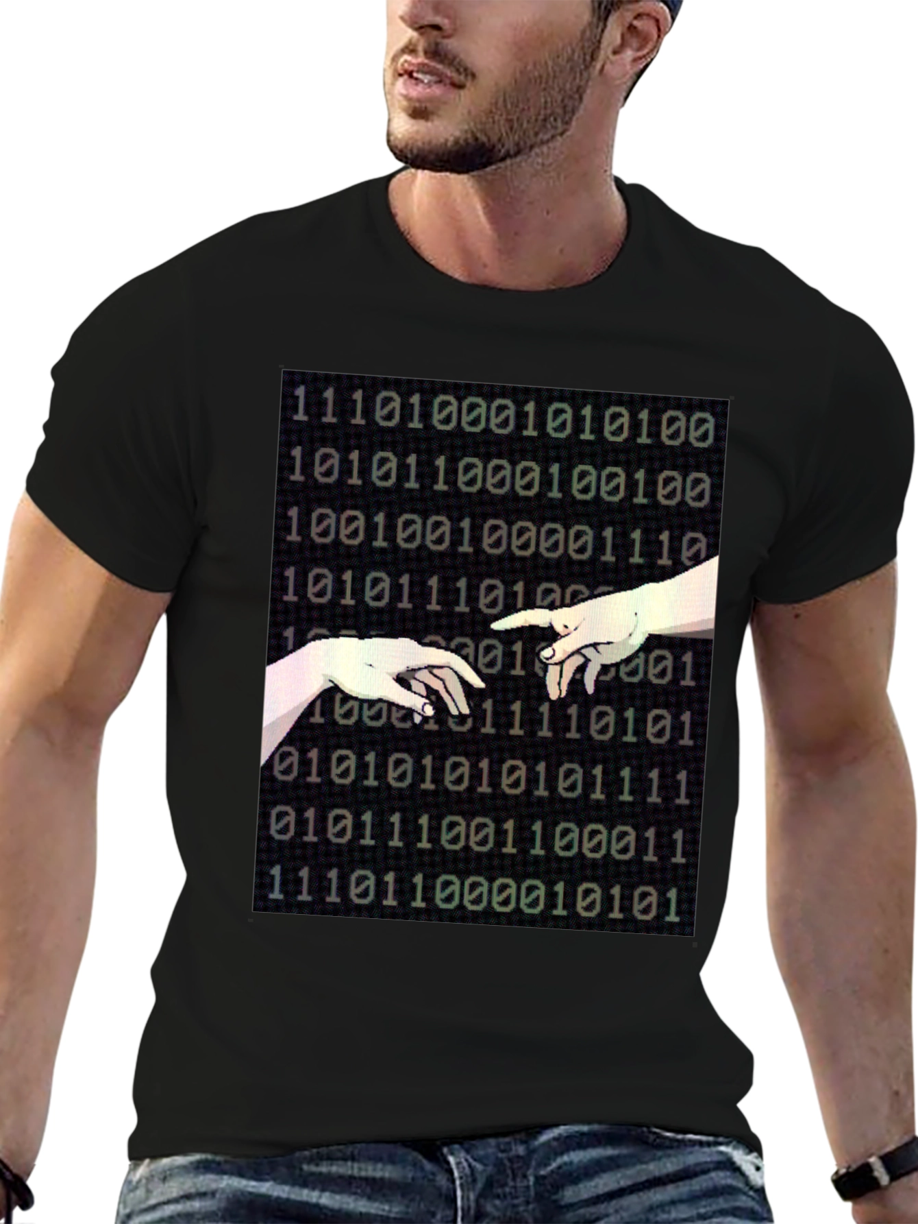 Binary Code Creation T-Shirt
