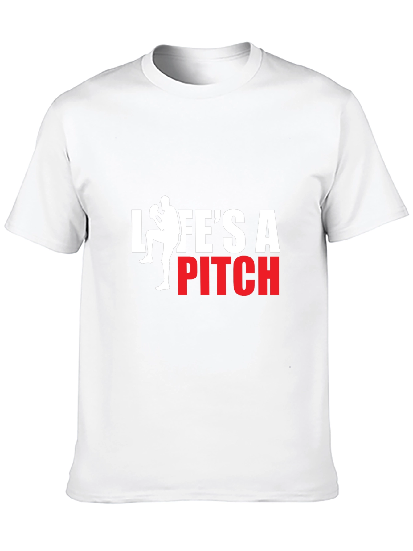 Lifes A Pitch Graphic T-Shirt