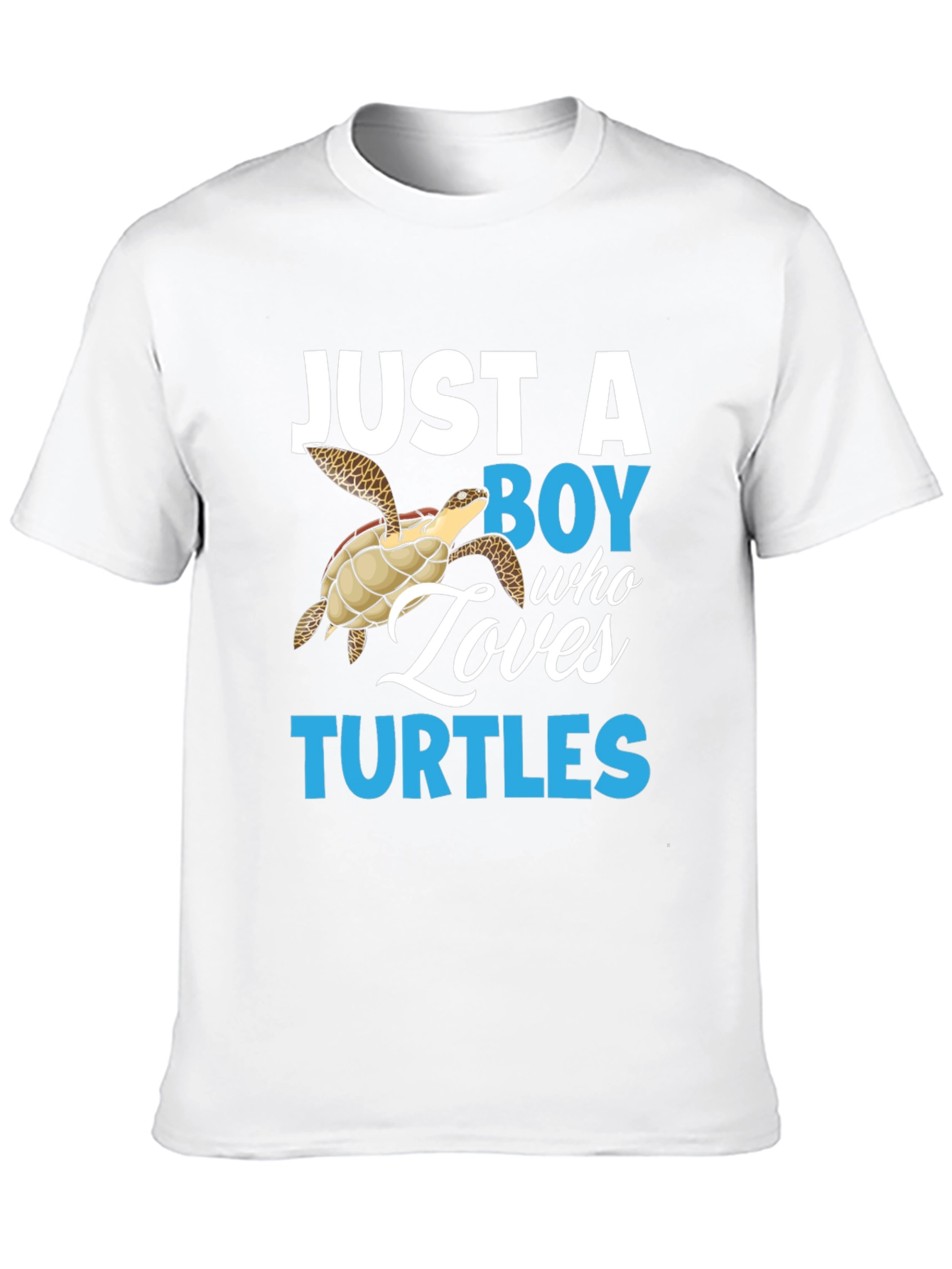Just A Boy Who Loves Turtles T-Shirt