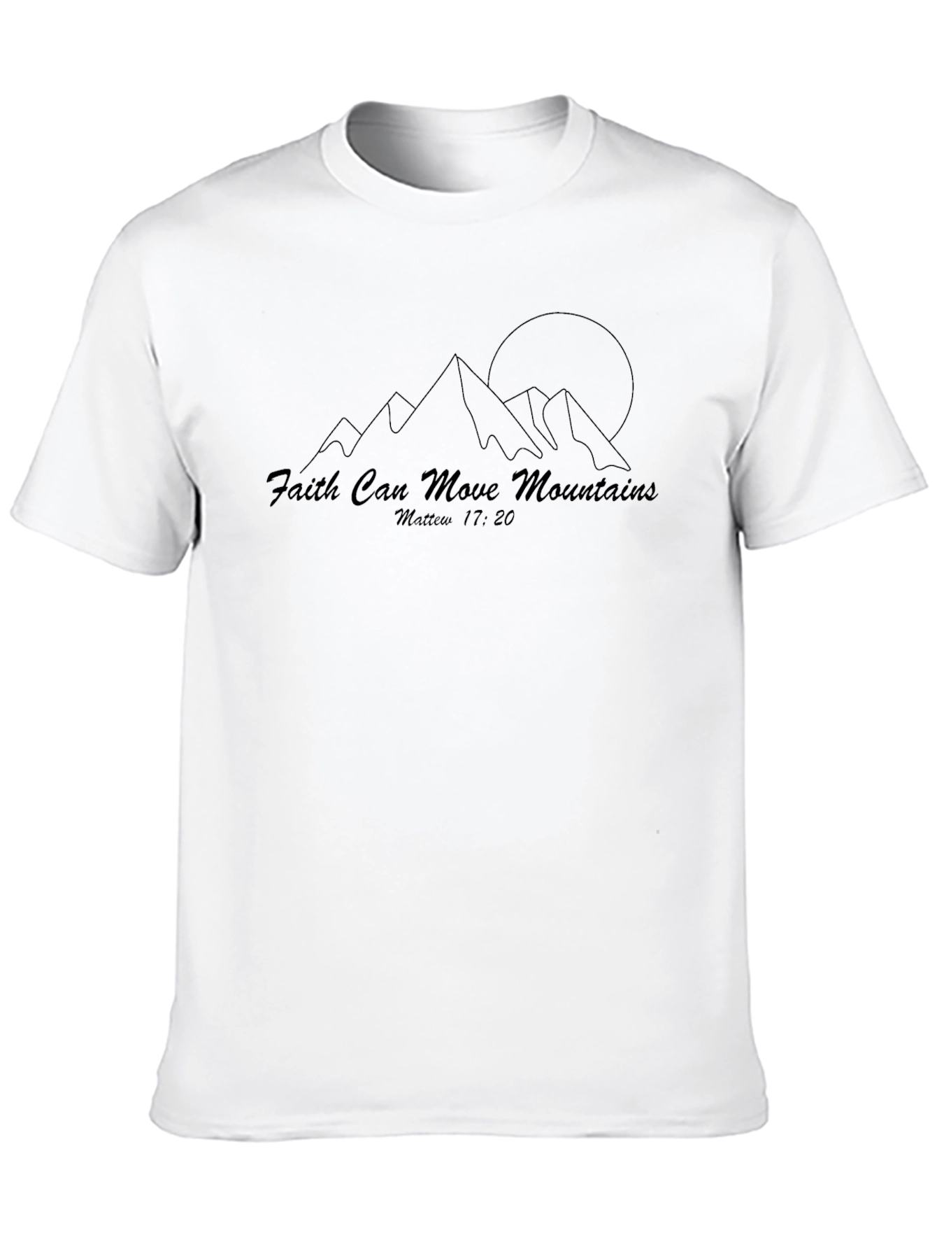 Faith Can Move Mountains Graphic Tee