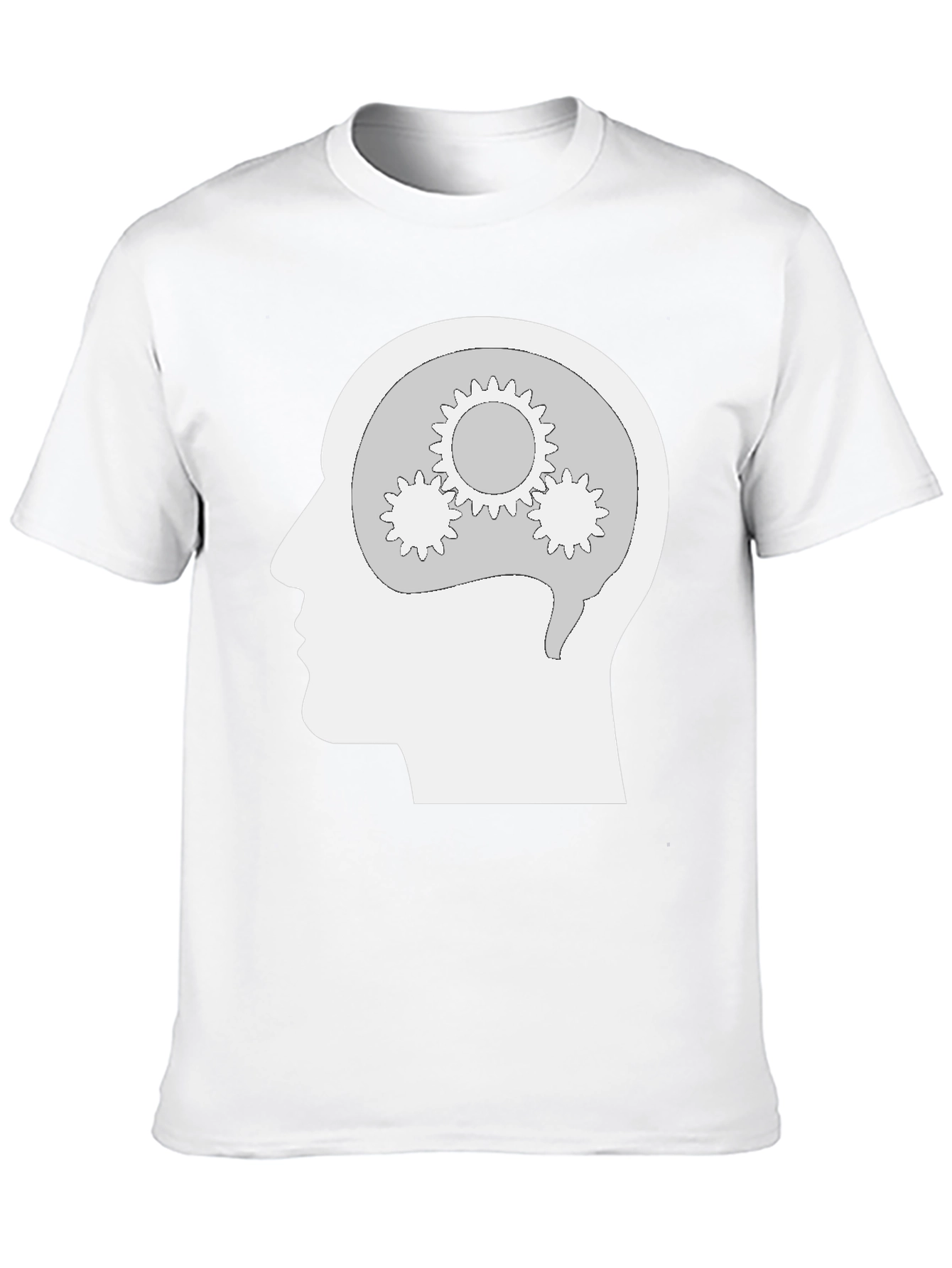 Cogito Ergo Sum T-Shirt - Thinking Head Design