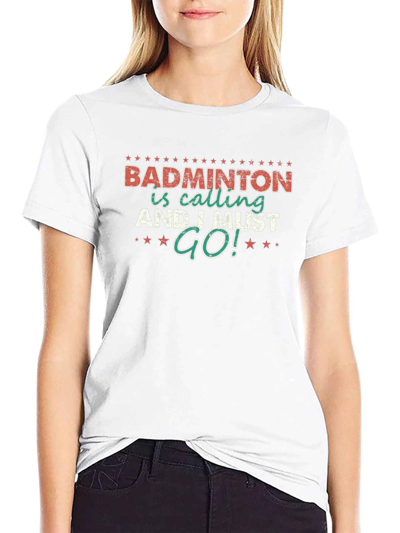 Badminton Calling T-Shirt