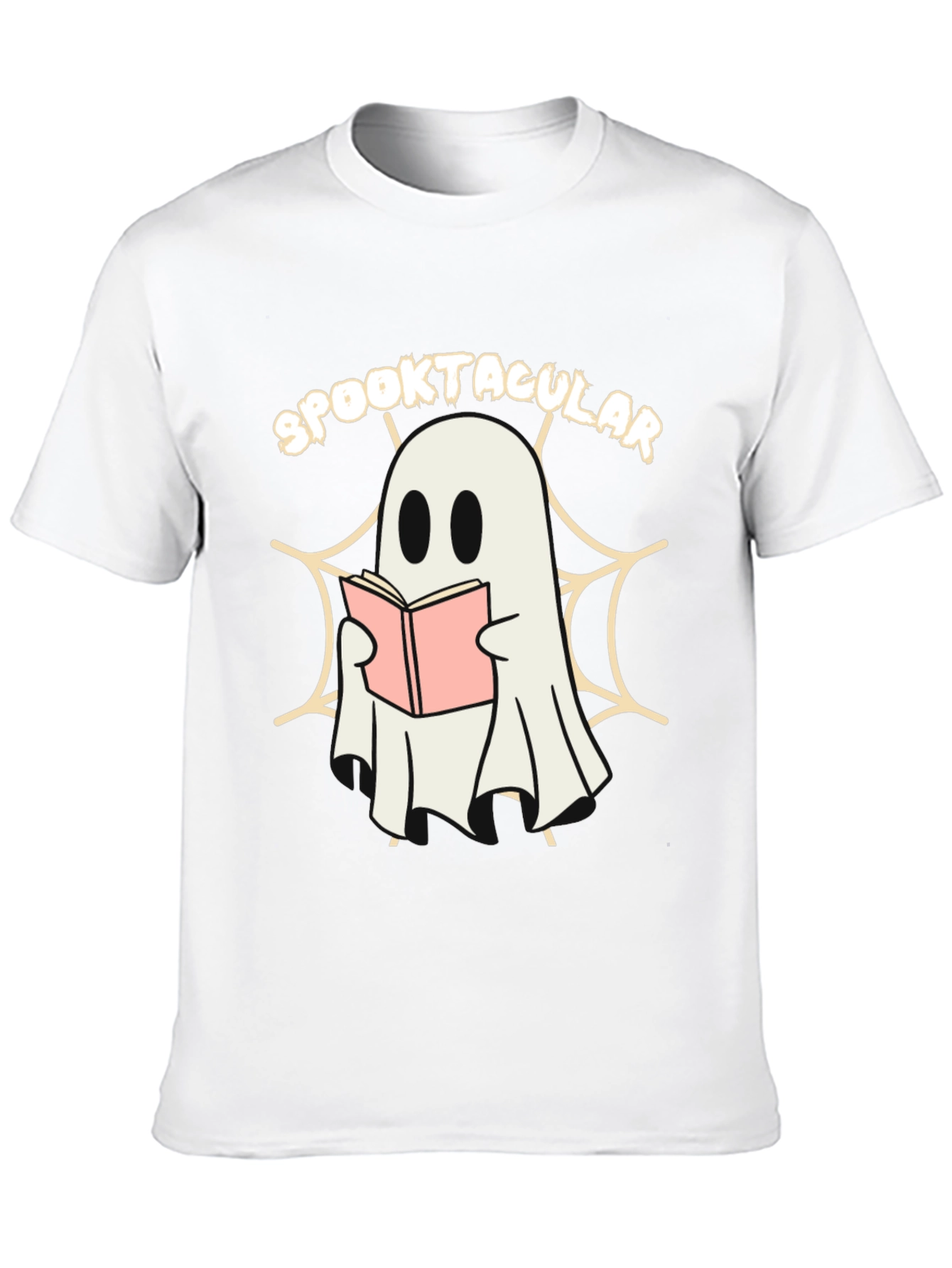 Spooktacular Ghost Reading Book T-Shirt