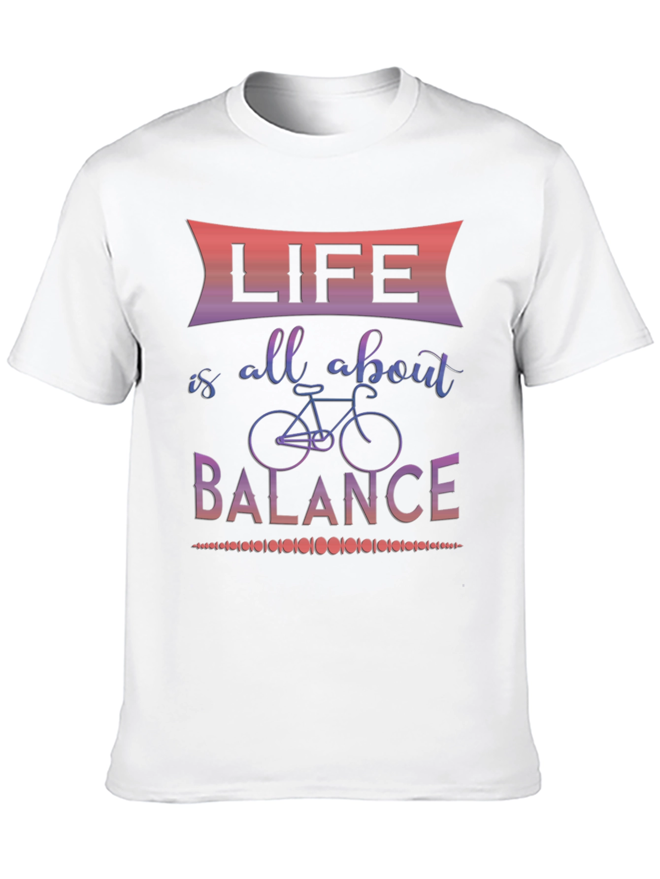 Life is all about balance graphic tee