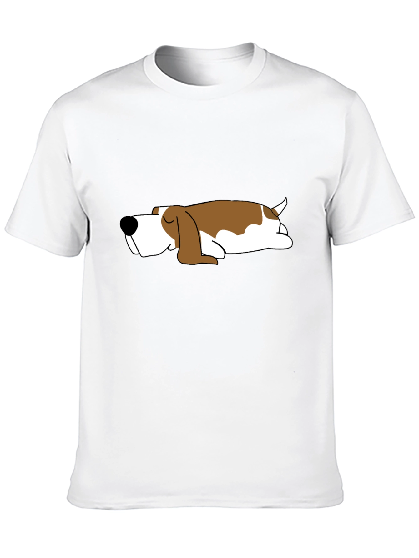 Lazy Dog T-Shirt - Cute Sleeping Beagle Tee