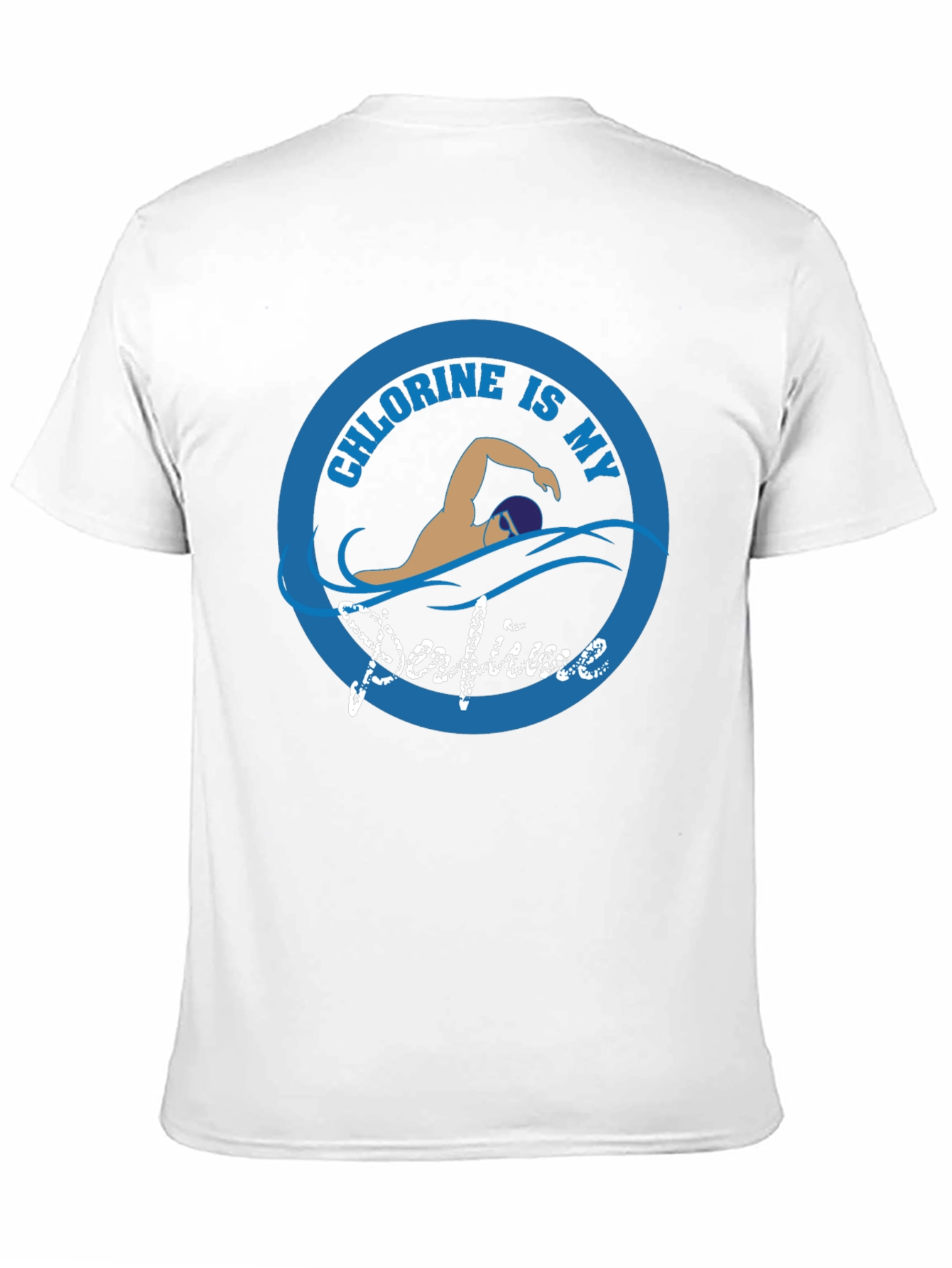 Chlorine Is My Perfume T-Shirt Swimmer Gift