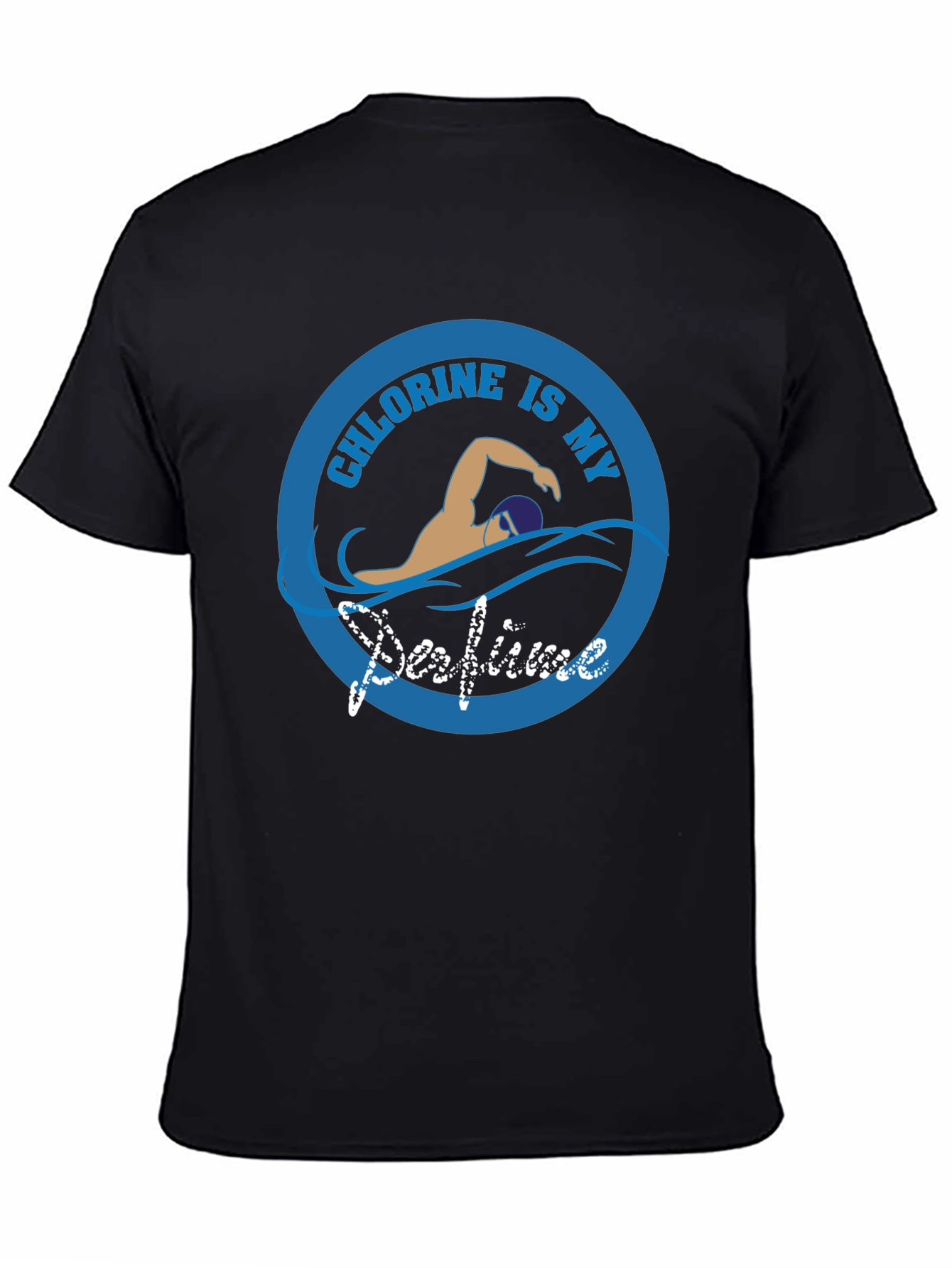 Chlorine Is My Perfume T-Shirt Swimmer Gift