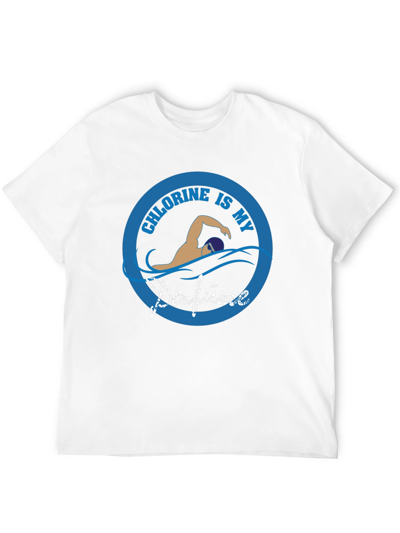Chlorine Is My Perfume T-Shirt Swimmer Gift