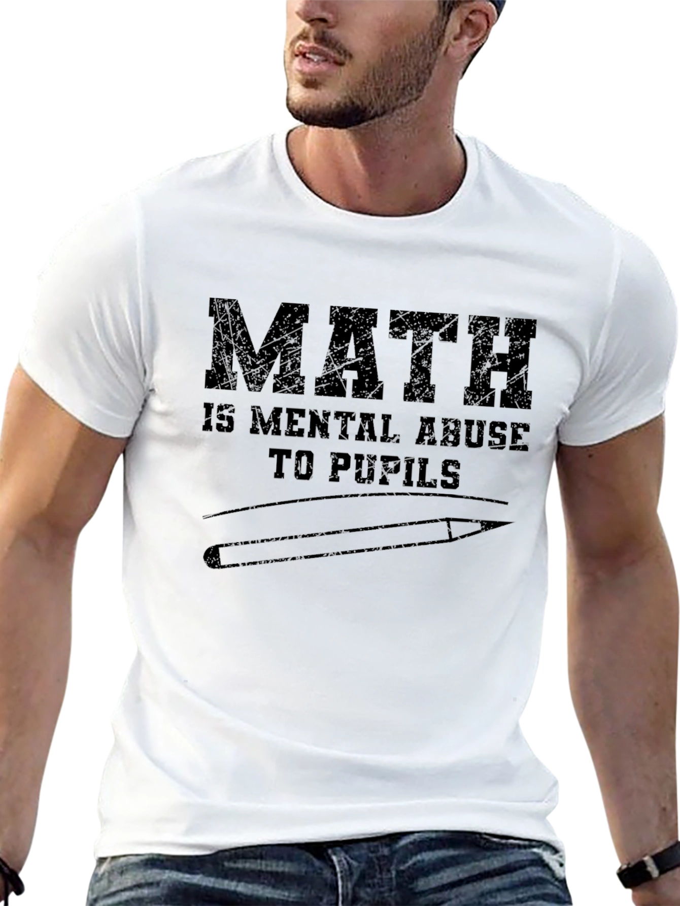 Math is Mental Abuse T-Shirt