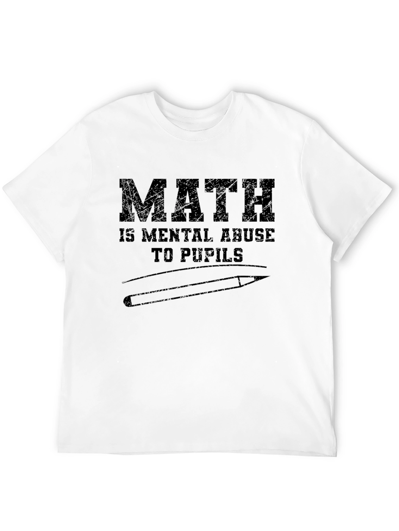 Math is Mental Abuse T-Shirt