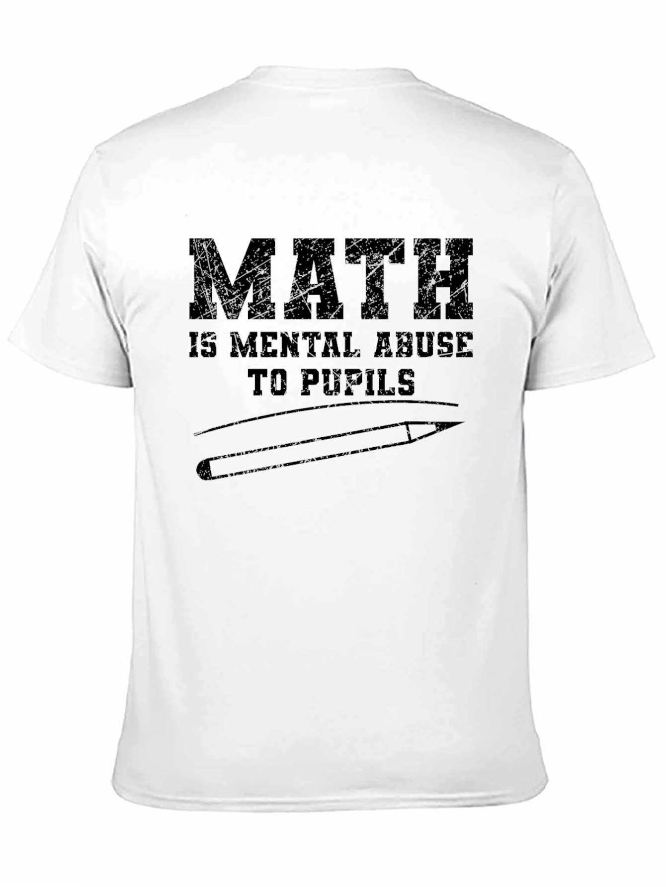 Math is Mental Abuse T-Shirt