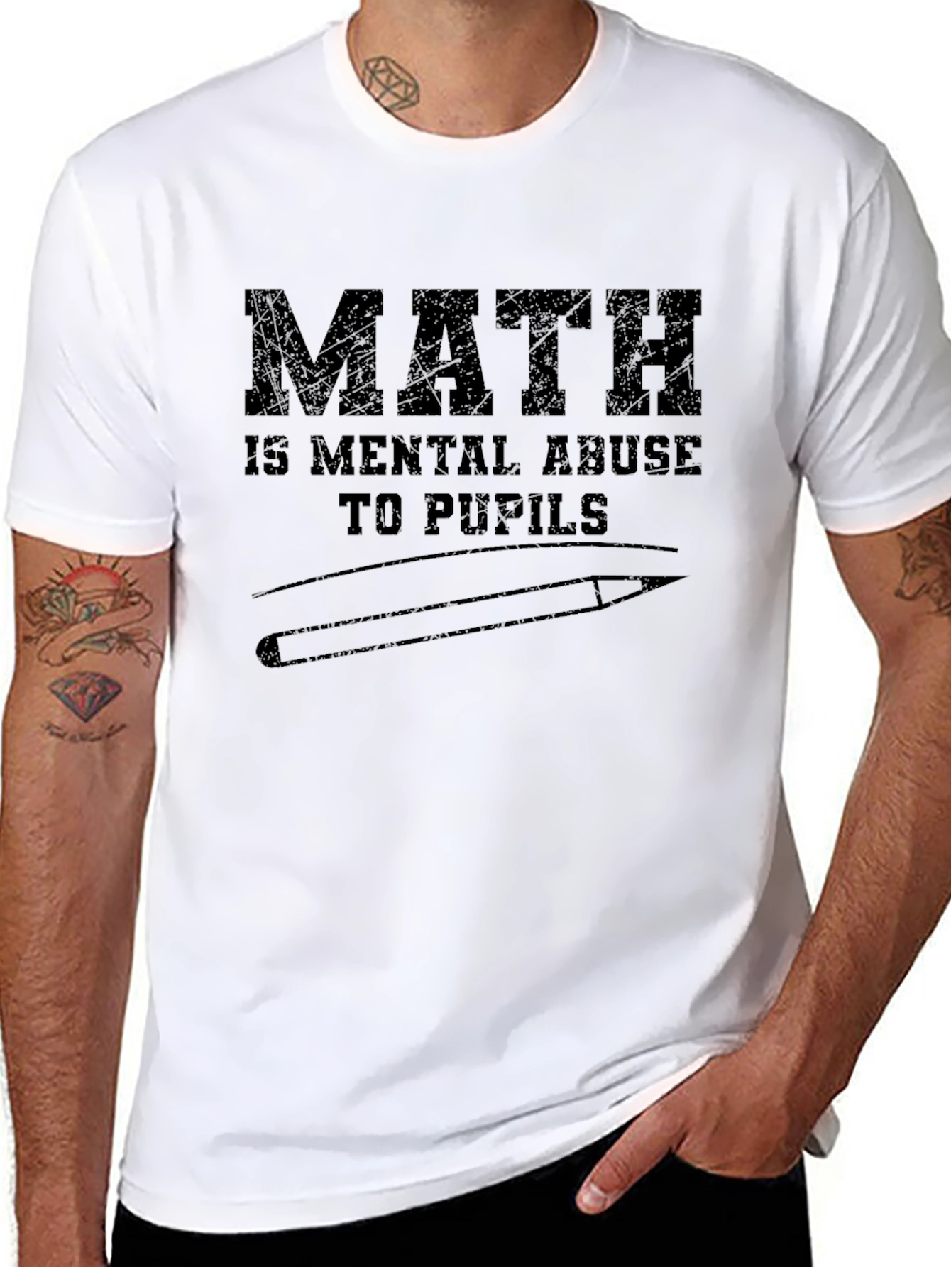 Math is Mental Abuse T-Shirt