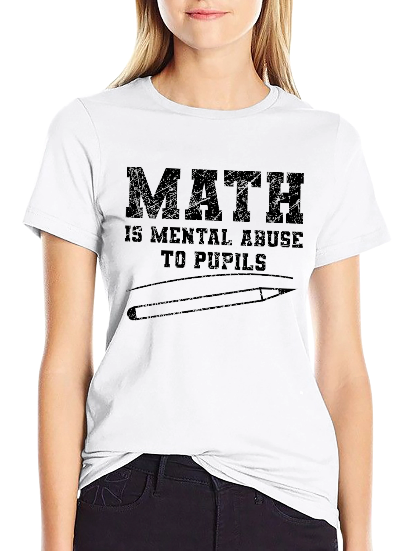Math is Mental Abuse T-Shirt