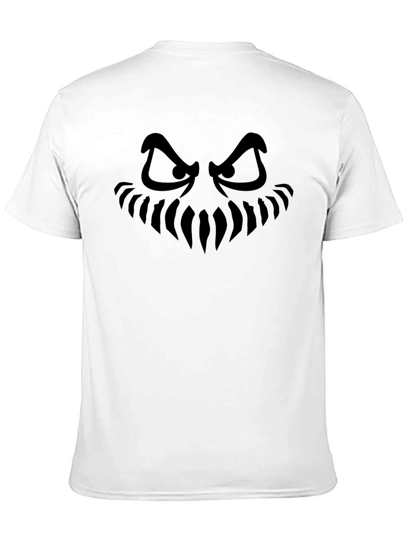 Spooky Grin Black T-Shirt - Halloween Ready!