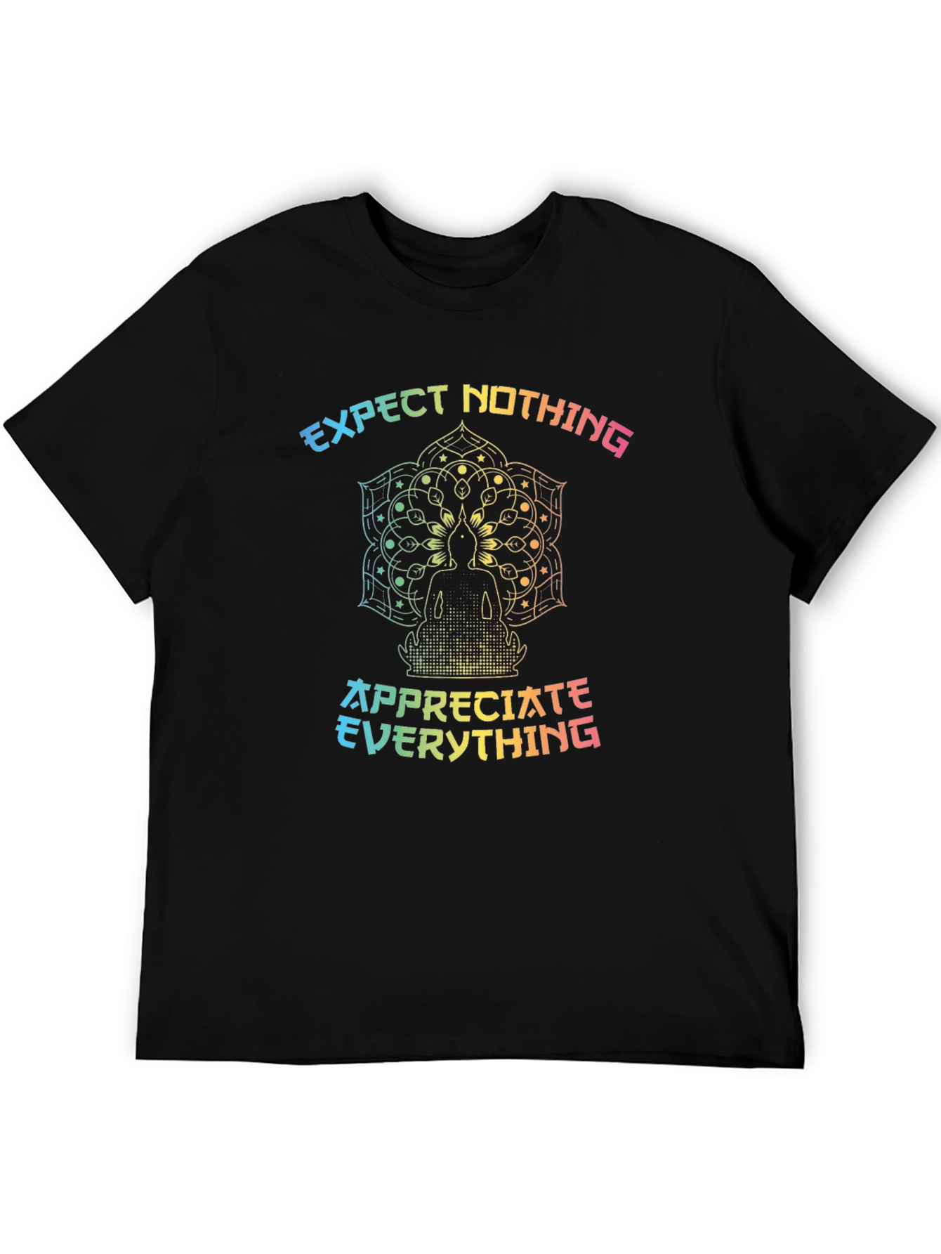 Expect Nothing Appreciate Everything Graphic Tee