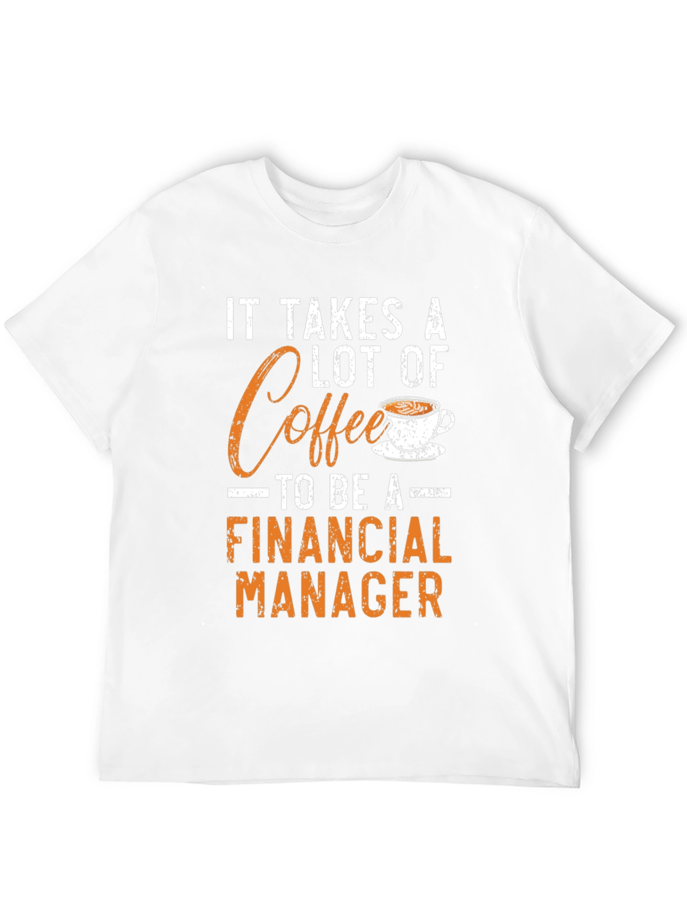 Coffee Financial Manager Graphic Tee - Black