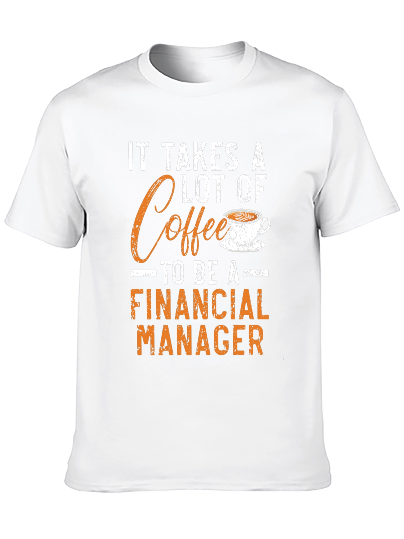 Coffee Financial Manager Graphic Tee - Black