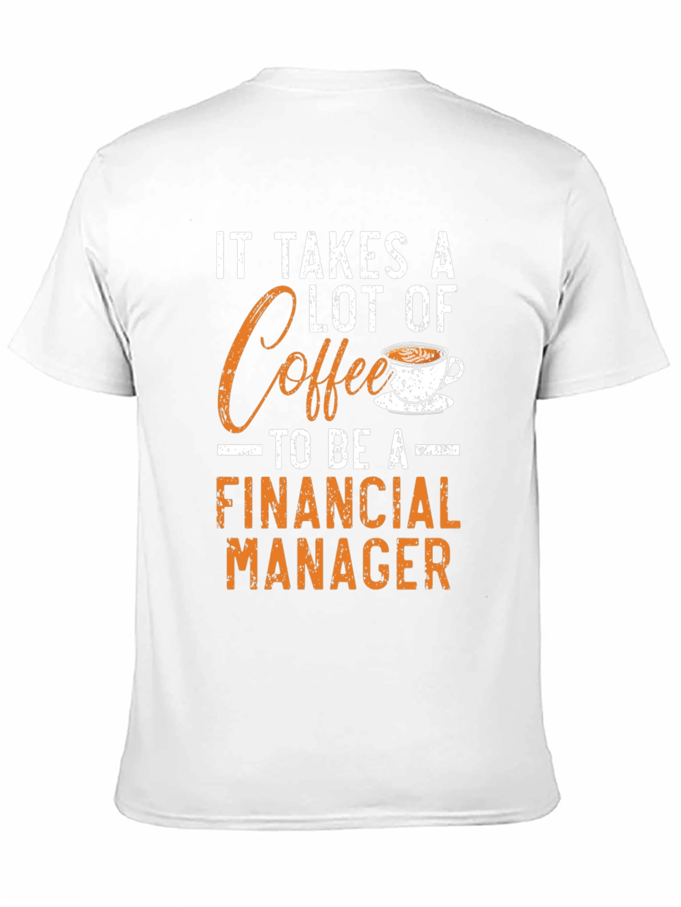 Coffee Financial Manager Graphic Tee - Black