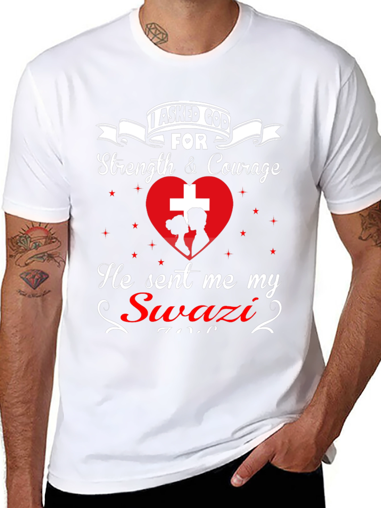 I Asked God For Swazi T-Shirt