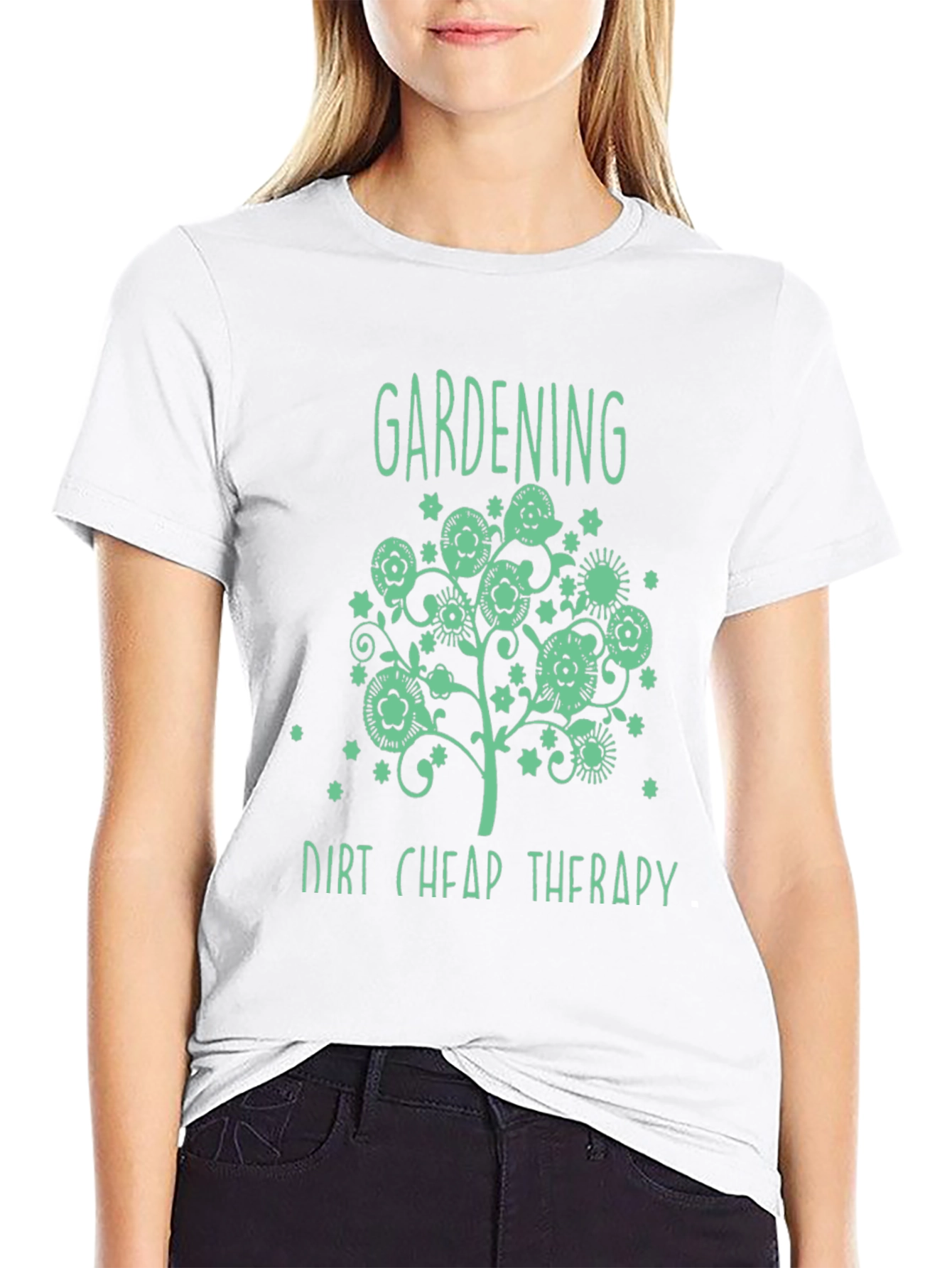 Gardening Dirt Cheap Therapy T-Shirt