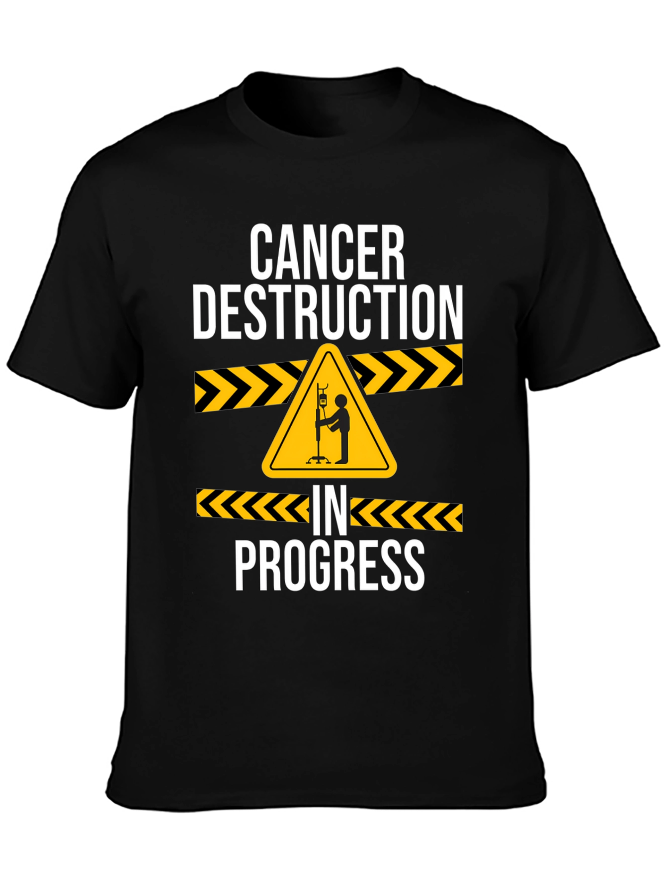 Cancer Destruction in Progress Graphic Tee