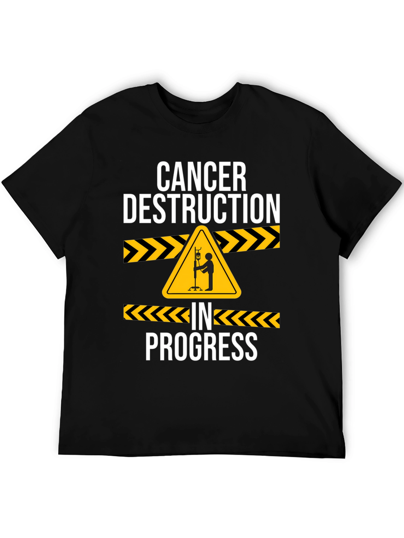 Cancer Destruction in Progress Graphic Tee