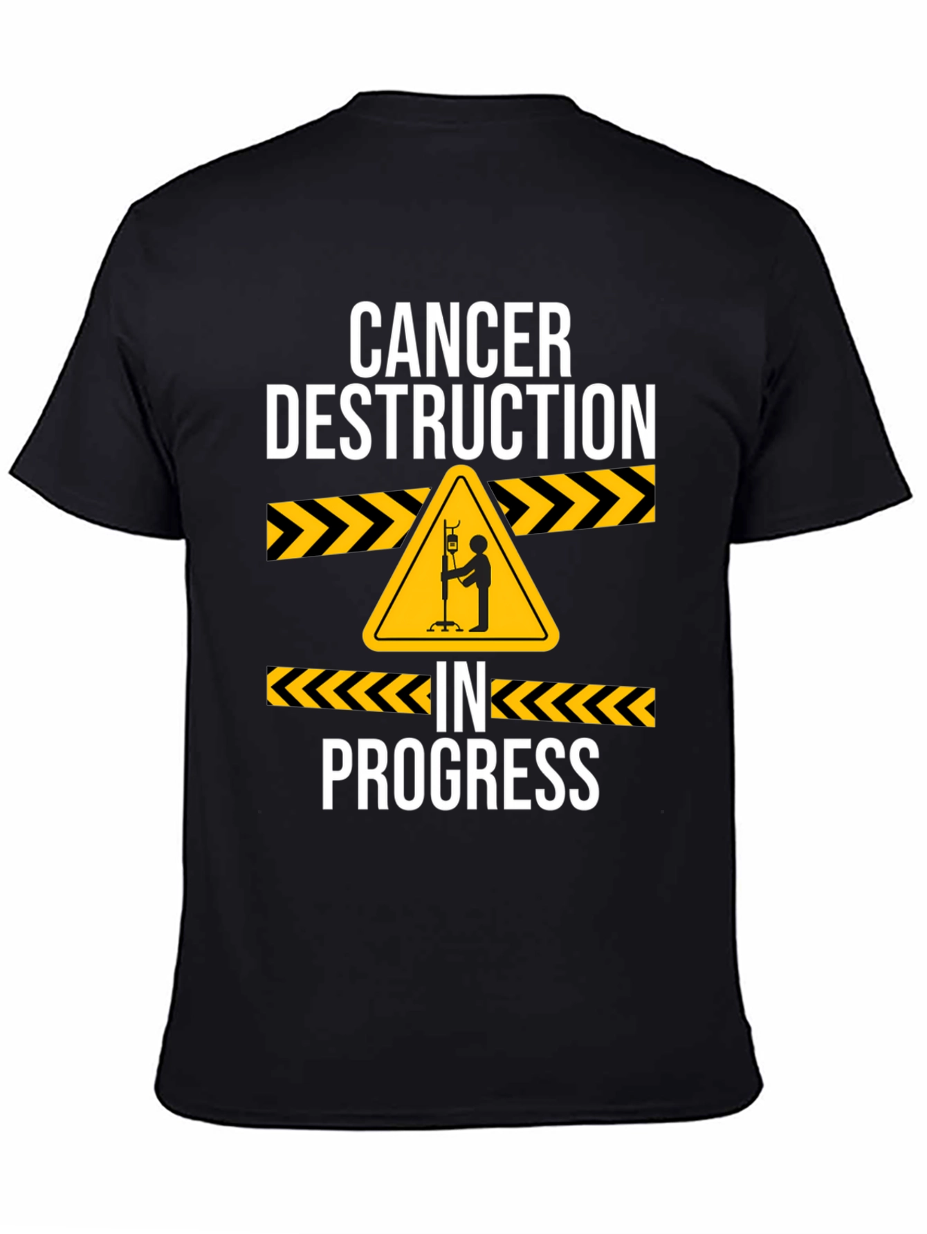 Cancer Destruction in Progress Graphic Tee
