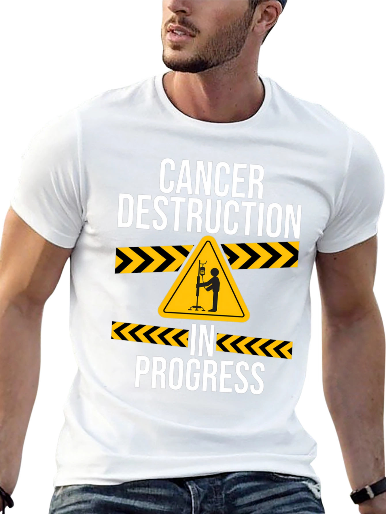 Cancer Destruction in Progress Graphic Tee
