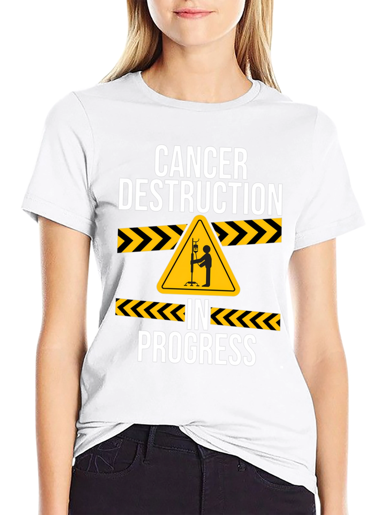 Cancer Destruction in Progress Graphic Tee