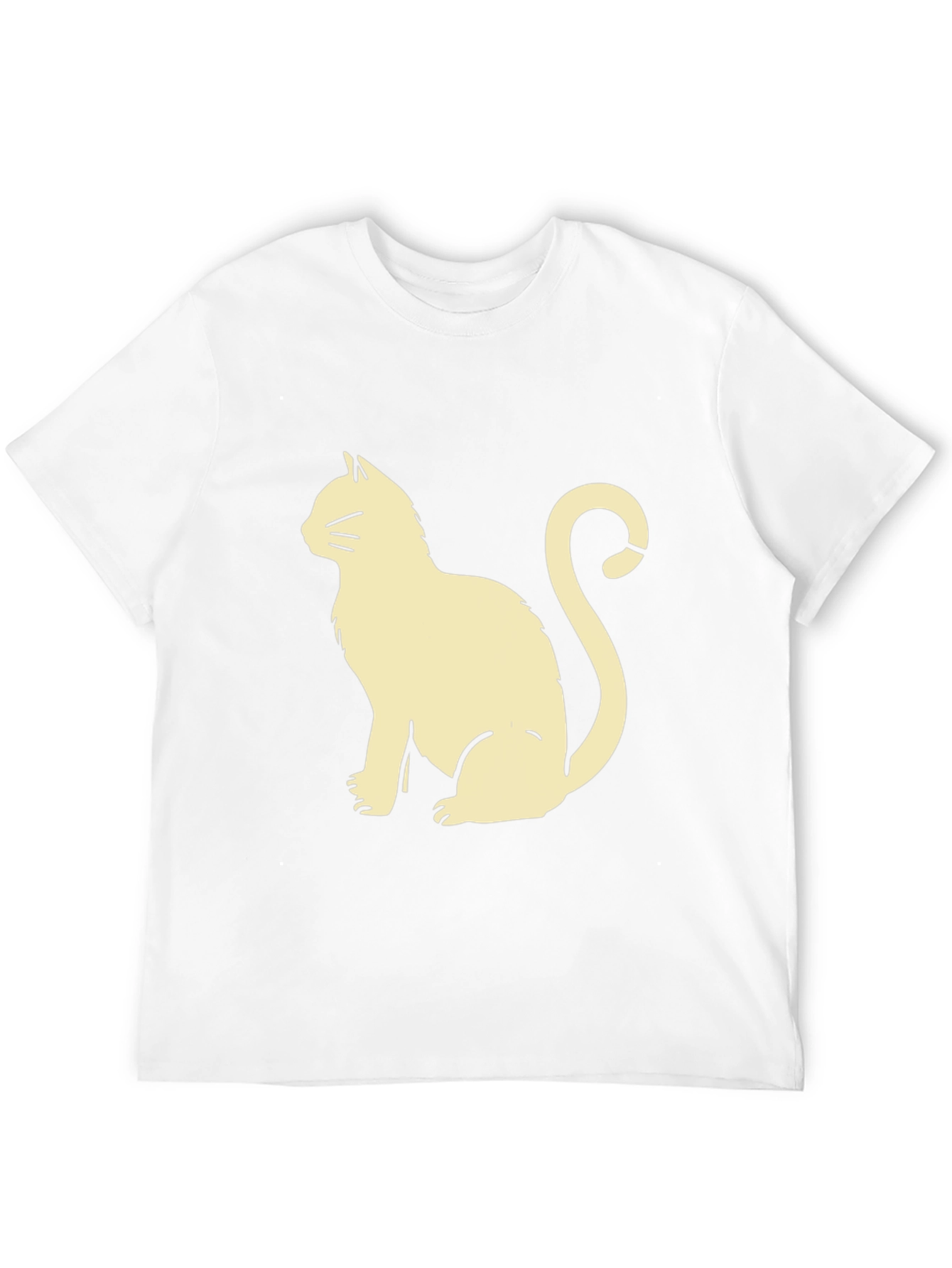 Cool Cat Graphic Tee - Black Cotton T-Shirt