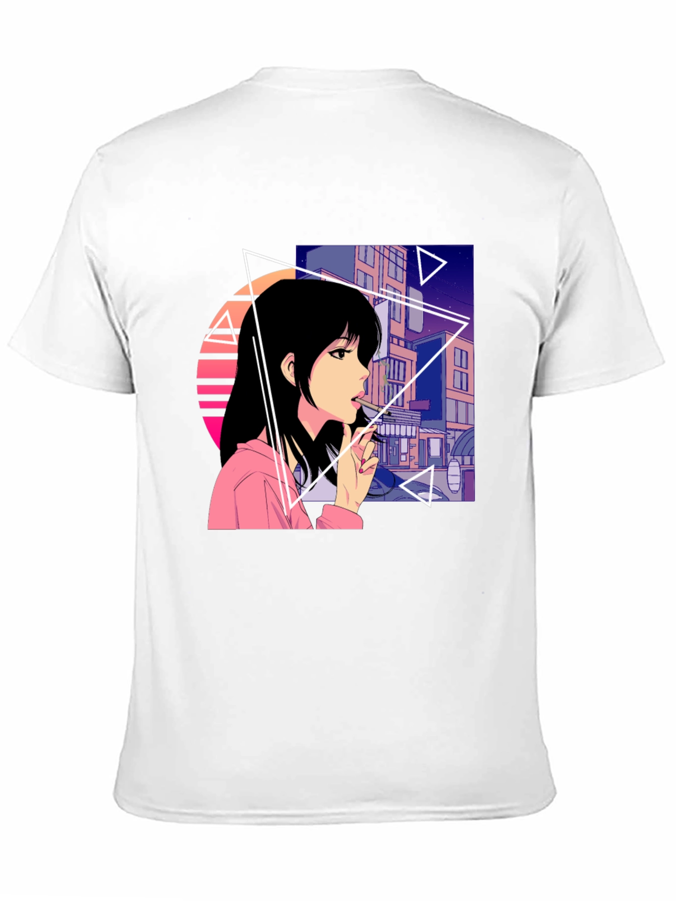 Anime Girl Graphic T-Shirt - Streetwear Fashion Tee
