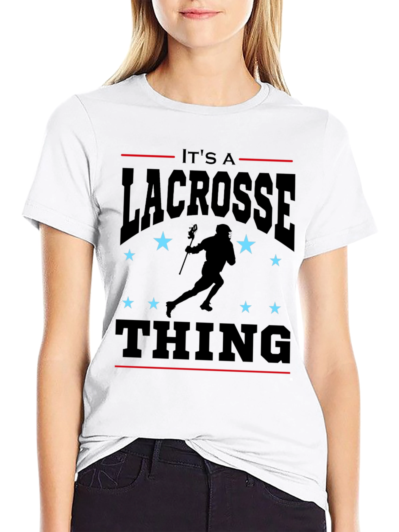 Lacrosse Thing Graphic T-Shirt