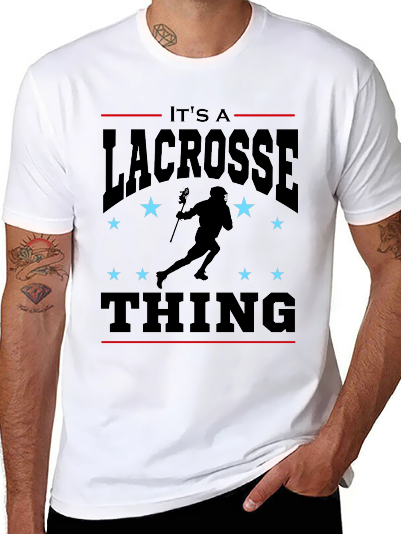 Lacrosse Thing Graphic T-Shirt