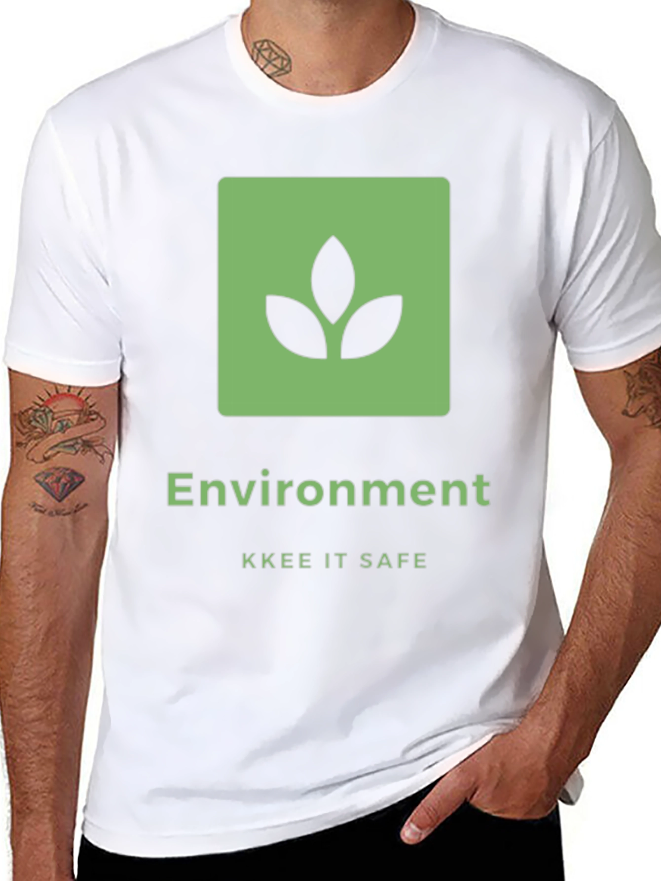 Environment Keep It Safe Graphic T-Shirt