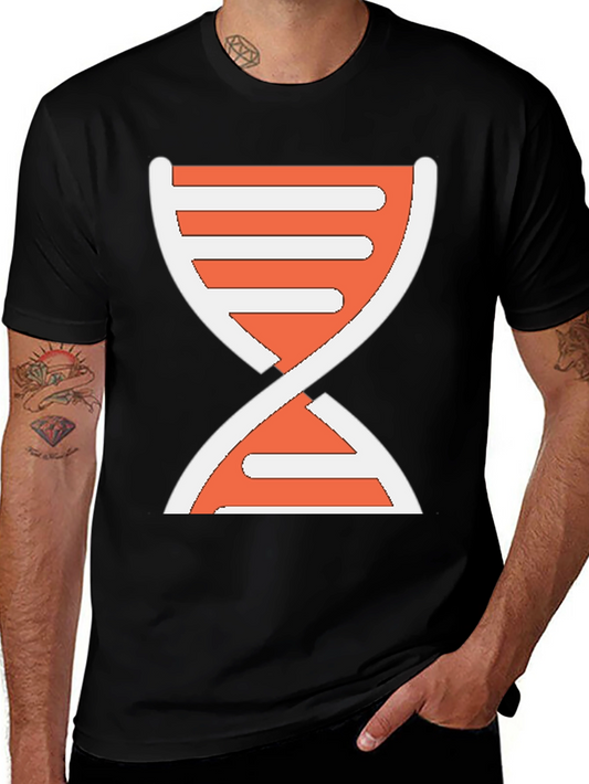 DNA Graphic Print T-Shirt - Casual Wear