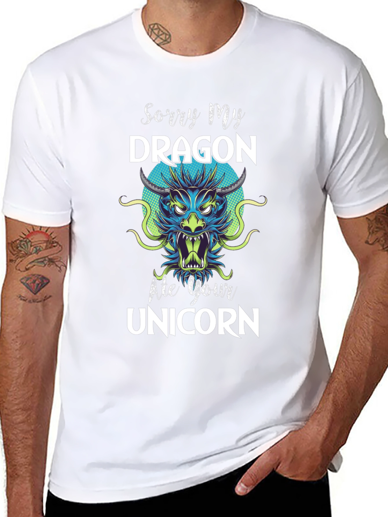 Dragon Ate Your Unicorn T-Shirt